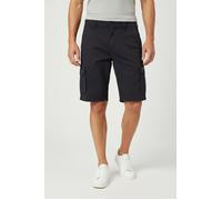 Shorts BLEND "BHMORGAN REG CARGO SHORTS", Herren, Gr. XXL, N-Gr, salute, Web, Obermaterial: 97% Baumwolle, 3% Elasthan, unifarben, regular fit knielang, Hosen Shorts, aus Baumwolle und Elasthan, Regul