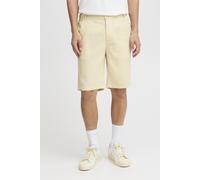 Shorts BLEND "BHShorts", Herren, Gr. S, US-Größen, oyster gray, 55% Leinen, 45% Viskose, regular fit kurz, Hosen Shorts, Lässige Shorts mit Taschen (57102223-S) oyster gray