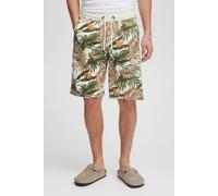 Blend 20715631 Herren Sweatshorts Shorts Bermuda Kurze Hose mit Blumen Print Regular Fit, Größe:L, Farbe:Lemon Icing (110515)