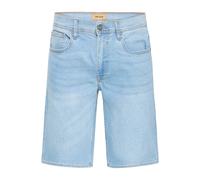 Shorts BLEND "BHTWISTER SLM/REG DENIMSHORTS", Herren, Gr. L, N-Gr, denim light blau, Web, Obermaterial: 80% Baumwolle, 18% Polyester, 2% Elasthan, unifarben, regular fit, Hosen Shorts (29569636-L) den