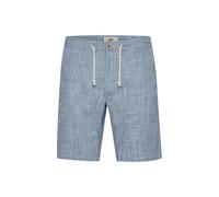Shorts BLEND "BHBones", Herren, Gr. 3XL, US-Größen, blau (ensign blau), Web, 100% Baumwolle, unifarben, normal kurz, Hosen Shorts, Chino Shorts aus Leinenqualität (79849262-XXXL) ensign blau