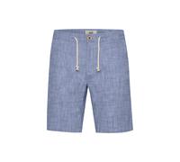 Blend BHBones Herren Shorts Kurze Hose Bermuda mit Leinen-Optik Eingrifftaschen 100% Baumwolle Regular fit, Größe:M, Farbe:Marine Blue (74635)