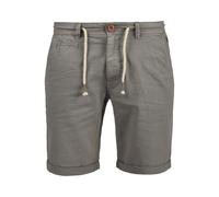 Shorts BLEND "BHLias", Herren, Gr. M, US-Größen, granite, 55% Leinen, 45% Baumwolle, unifarben, regular fit kurz, Hosen, Chino Shorts aus Leinenmix (47742811-M) granite