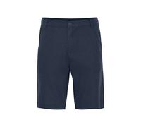 Shorts BLEND "Shorts BHShorts", Herren, Gr. S, N-Gr, blau (marineblaus), Obermaterial: 55% Leinen LI. 45% Viskose CV., Hosen Shorts (41601103-S) marineblaus