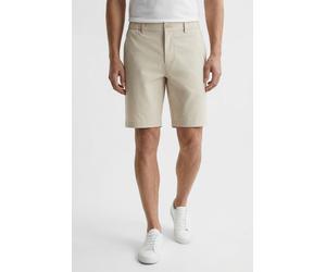 Shorts BOSS GREEN "S Speedflex", Herren, Gr. 50, N-Gr, light beige272, Web, Obermaterial: 100% Elastomultiester, regular fit knielang, Hosen Shorts, in klassischer Form Jogpants Sweatpants Stretchhose