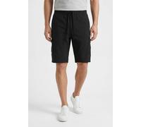 BOSS Green Regular Fit Cargoshorts mit elastischem Bund Modell 'Urbanex' in Black, Größe 54