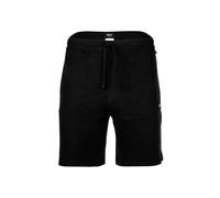 BOSS Pyjama-Shorts Waffle Shorts – Baumwollmix, Logo-Stickerei – Schwarz 2XL