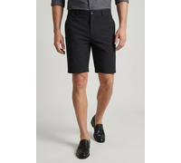 Shorts CALVIN KLEIN "9 IN SLIM REFINED COTTON STRECH", Herren, Gr. 34, N-Gr, schwarz, Web, Obermaterial: 90% Baumwolle, 8% Elastomultiester, 2% Elasthan, unifarben, slim fit kurz, Hosen Shorts, Slim f