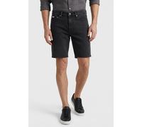 Shorts CALVIN KLEIN JEANS "SLIM ESSENTIAL BLACK SHORT", Herren, Gr. 38, N-Gr, ck essential schwarz, Denim/Jeans, Obermaterial: 74% Baumwolle, 24% Polyester, 1% Elasthan, 1% sonstige Fasern, unifarben,