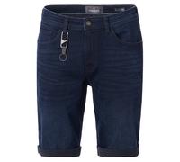 Shorts CASAMODA "CASAMODA Jeans shorts STEVE uni", Herren, Gr. 34, Normalgrößen, dunkelblau, 93% Baumwolle, 5% Polyester, 2% Elasthan, Hosen Shorts (89247117-34) dunkelblau