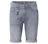 Shorts CASAMODA "CASAMODA Jeans shorts STEVE uni", Herren, Gr. 36, Normalgrößen, grau, 93% Baumwolle, 5% Polyester, 2% Elasthan, Hosen Shorts (82965724-36) grau
