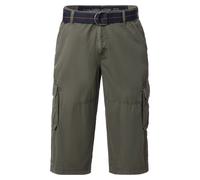 Shorts CASAMODA "CASAMODA Shorts uni", Herren, Gr. 32, Normalgrößen, grün (olive), 100% Baumwolle, Hosen Shorts (76814917-32) olive