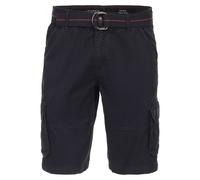 Shorts CASAMODA "CASAMODA Shorts uni", Herren, Gr. 34, Normalgrößen, blau (dunkelblau), 100% Baumwolle, Hosen Shorts (71680866-34) dunkelblau