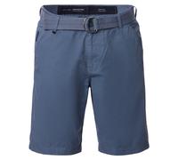 Shorts CASAMODA "CASAMODA Shorts uni", Herren, Gr. 38, Normalgrößen, blau (mittelblau), 100% Baumwolle, Hosen Shorts (11509842-38) mittelblau