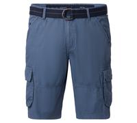 Shorts CASAMODA "CASAMODA Shorts uni", Herren, Gr. 40, Normalgrößen, blau (sattes mittelblau), 100% Baumwolle, Hosen (10655744-40) sattes mittelblau