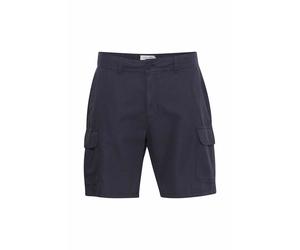 Shorts CASUAL FRIDAY "Shorts CFSimon", Herren, Gr. XXL, N-Gr, blau (schwarz navy), Obermaterial: 53% Leinen LI. 47% Baumwolle CO., Hosen Shorts (59437041-XXL) schwarz navy
