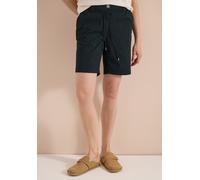 Cecil Damen Shorts Mid Waist Wide Leg, lockerer Schnitt, 97% Baumw./3% Elasthan, Palm Breeze Grün Gr.31