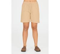 Shorts CRUZ "Emmy", Damen, Gr. 36, EURO-Größen, beige, 100% Baumwolle, unifarben, kurz, Hosen Shorts, mit verstellbarem Dehnbund (95132423-36) beige