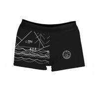 Shorts Damen elastisch PADDLEBOARDING BLACK - Größe: 38