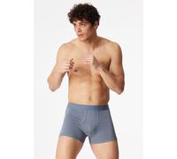 Schiesser Trunks Herren Baumwoll-Stretch blau, 7 (XL)
