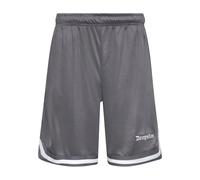 Shorts DROPSIZE "Dropsize Herren Dropsize Logo Mesh Shorts", Herren, Gr. L, US-Größen, steel grau, 100% Polyester, loose fit, Hosen Shorts (39443537-L) steel grau