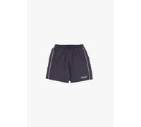 Shorts DROPSIZE "Dropsize PIPING SHORTS", Herren, Gr. M, US-Größen, grau, 100% Baumwolle, unifarben, normal, Hosen Shorts (77627212-M) grau