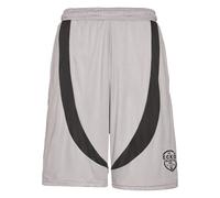 Shorts ECKO UNLTD. "Ecko Unltd. Ecko Unltd. Cuts Shorts", Herren, Gr. XL, US-Größen, grau, schwarz, 100% Polyester, loose fit, Hosen Shorts (73122437-XL) grau, schwarz