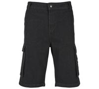 Shorts ECKO UNLTD. "Ecko Unltd. Ecko Unltd. EC KO Denim Short", Herren, Gr. 38, Normalgrößen, schwarz, 100% Baumwolle, unifarben, loose fit, Hosen Shorts (17759602-38) schwarz