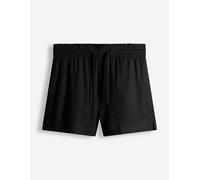 Shorts - Elastischer Bund - Schwarz XS