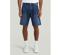 Shorts G-STAR "Dakota Short Clean Edge", Herren, Gr. 38, worn in blau galena, Obermaterial: 95% Baumwolle, 5% Baumwolle, Hosen Shorts (60939229-38) worn in blau galena