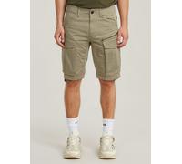 Shorts G-STAR "Rovic Zip Regular Shorts", Herren, Gr. 36, dune, Obermaterial: 97% Baumwolle, 3% Elasthan, Hosen Shorts (36275251-36) dune