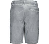 Shorts H.I.S "Bermuda, kurze Cordhose in Regular-fit röße 42", Herren, Gr. 32, N-Gr, grau, Cord, Obermaterial: 98% Baumwolle, 2% Elasthan, unifarben, regular fit kurz, Hosen Shorts, aus elastisch