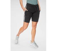 Shorts H.I.S, Damen, Gr. 46, N-Gr, schwarz, Obermaterial: 60% Baumwolle, 40% Polyester, unifarben, bequem kniefrei, Hosen Shorts, Reißverschlusstaschen an den Seiten für sichere Aufbewahrung (815581-4
