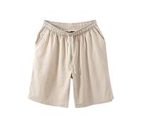 Shorts Herren Sommer, Sweatshorts Herren, Shorts Sommer Freizeit Stretch Elastische Taille Mit Taschen Fashion Arbeitshose Leichte Luftige Lose Bermuda Klassiker Stretch Sommershorts Mit Gummizug