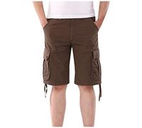 Shorts Herren Sport Hose Herren Kurz Cargo Shorts Shorts Herren Sommer Kurze Arbeitshose Herren Kurze Herren Hose Kurze Arbeitshosen Herren Arbeitshose Herren Kurz Sport Shorts Herren(2-Coffee,40)