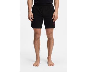 Shorts HUGO UNDERWEAR "Laze Shorts CW 10", Herren, Gr. XL, N-Gr, schwarz (schwarz 001), Jersey, Obermaterial: 95% Baumwolle, 5% Elasthan, unifarben, Basic, relaxed fit, Hosen Shorts, mit elastischem B