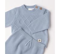 Shorts IDO "BABY BOY TWO PIECES SET", Mädchen, Gr. 58, EURO-Größen, light blau, 100% Baumwolle, Hosen Shorts (55606927-58) light blau