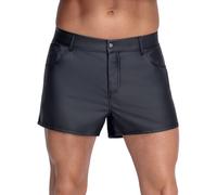 Shorts im Mattlook finesse HOMME schwarz 90% Polyester, 10% Elasthan. Polyurethan-Beschichtung.