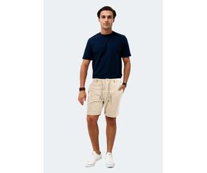 Shorts INDICODE "Incanvar", Herren, Gr. Größe M - Gr. M, Normalgrößen, grau (fog), Obermaterial: 100% Baumwolle, Hosen Shorts, aus atmungsaktiver Baumwolle (98946721-M) fog