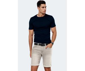 Shorts INDICODE "Inkadeu", Herren, Gr. Größe L - Gr. L, Normalgrößen, grau (light grau), 98% Baumwolle, 2% Elasthan, Hosen Shorts, mit 5-Pocket Design (71440729-L) light grau