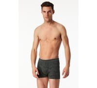 Shorts Interlock dunkelgrün gemustert - Fine Interlock 7