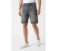 Shorts JACK & JONES, Damen, Gr. L, N-Gr, grau denim, Denim/Jeans, Obermaterial: 100% Baumwolle, Abriebeffekte, relaxed fit, Hosen Shorts (86026865-L) grau denim