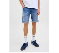 JACK&JONES Herren Jjirick Jjfox 310 Sn Shorts, Blue Denim/Pack:AM 318, L