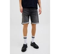 Regular Fit Jeansshorts im 5-Pocket-Design Modell 'RICK' M men Dunkelgrau