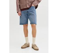 Shorts JACK & JONES "JJITONY JJORIGINAL SHORTS AKM 111", Herren, Gr. S, N-Gr, blau (blau denim), Web, Obermaterial: 100% Baumwolle, unifarben, relaxed fit knielang, Hosen Shorts (93866411-S) blau deni