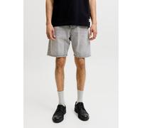 Shorts JACK & JONES "JJITONY JJORIGINAL SHORTS AKM 111", Herren, Gr. XS, N-Gr, grau (grau denim), Web, Obermaterial: 100% Baumwolle, unifarben, relaxed fit knielang, Hosen Shorts (93720213-XS) grau de