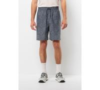 Shorts JACK WOLFSKIN "KARANA SHORTS M", Herren, Gr. S (48), Normalgrößen, blau (night, blau), OBERSTOFF: 55% HANF, 45% BAUMWOLLE; Futter: 65% POLYESTER, 35% BAUMWOLLE, Hosen Shorts (10372164-S)