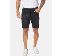 Shorts JAN VANDERSTORM "Jeansshort GULLBRAND", Herren, Gr. 54, N-Gr, schwarz, Obermaterial: 60% Baumwolle CO. 38% Polyester COOLMAX PES(Coolmax). 2% Elasthan EL., Hosen Shorts (32549364-54) schwarz