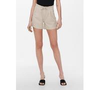 Shorts JDY "JDYNEW CATIA SHORTS JRS NOOS", Damen, Gr. XL (42), N-Gr, beige (chateau gray), Web, Obermaterial: 95% Polyester, 5% Elasthan, regular fit, Hosen Shorts (20560956-XL) chateau gray