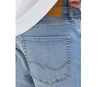 Shorts "JJIRICK JJORIGINAL SHORT", Herren, Gr. 46 (6XL), N-Gr, blau denim, Denim/Jeans, Obermaterial: 54% Baumwolle, 33% Polyester, 7% Lyocell, 4% Viskose, 2% Elasthan, JACK & JONES PLUSSIZE, leichte
